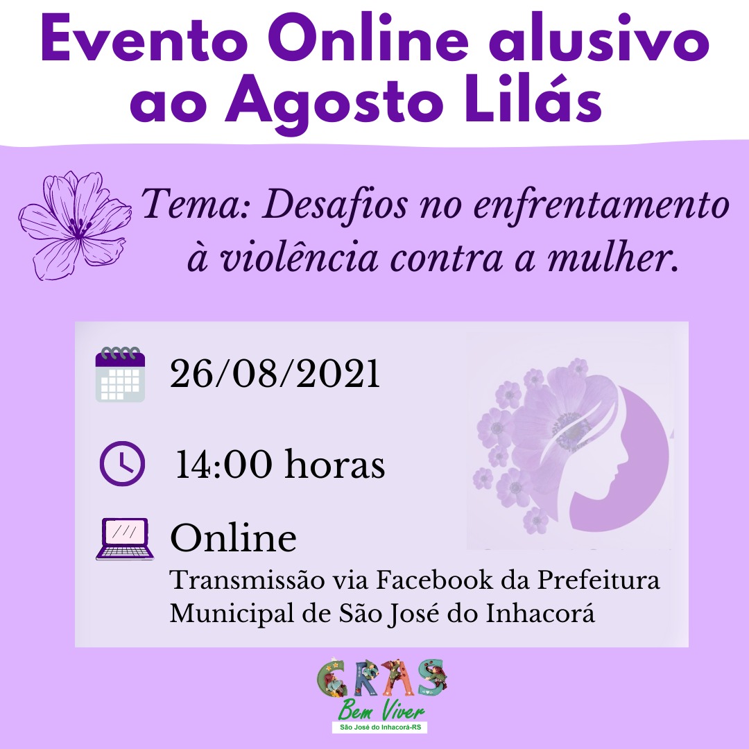 SEMINÁRIO ONLINE | DESAFIOS NO ENFRENTAMENTO DA VIOLÊNCIA CONTRA A MULHER